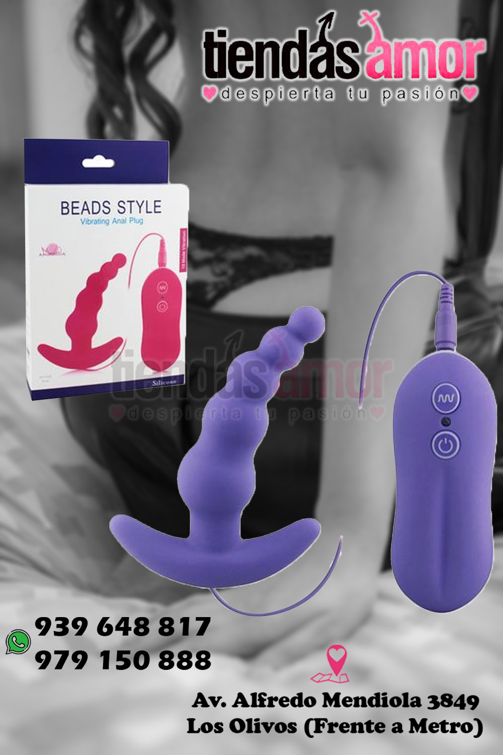 Vibrador Anal Beads Style